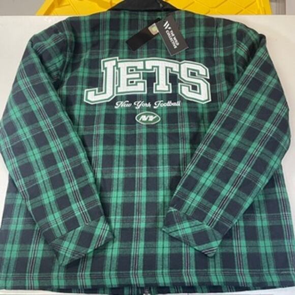 New York Jets x The Wild Collective Women's Jacket - Picture 2 of 2